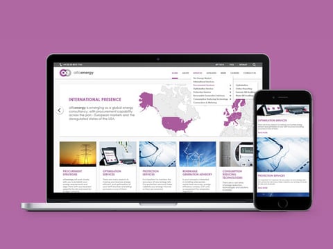 Alfa Energy Group Website project
