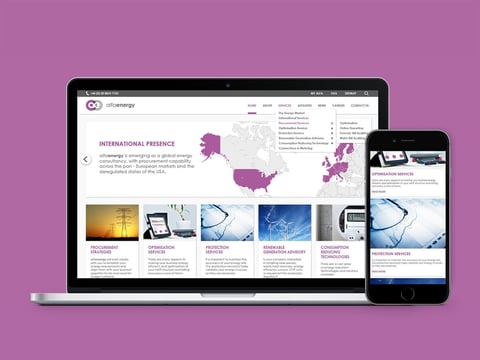 Alfa Energy Group Website project