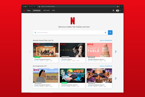 Netflix - Title Visibility Management project