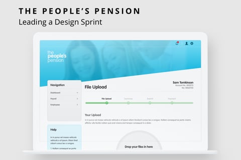 The People's Pension Design Sprint project