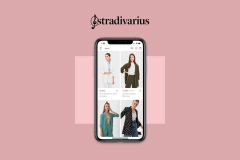 Stradivarius - eCommerce project