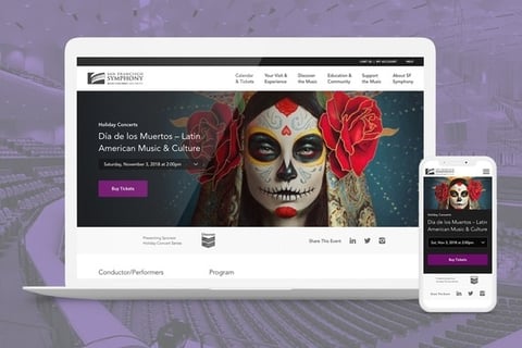 Web Ticket Flow and Redesign | Symphony project