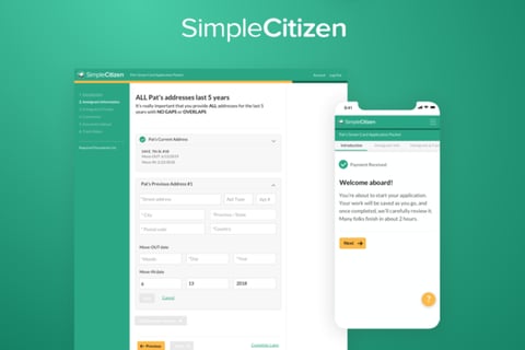 Simple Citizen – Streamlining the Green Card Application Process project