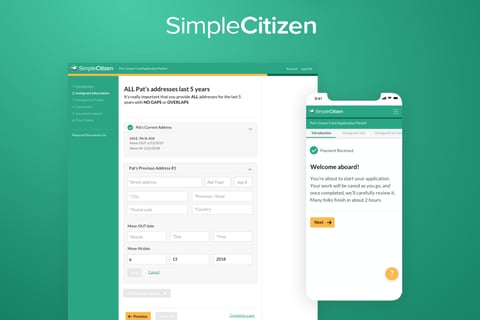 Simple Citizen – Streamlining the Green Card Application Process project