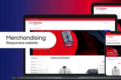 Toyota eCommerce Merchandising NZ project