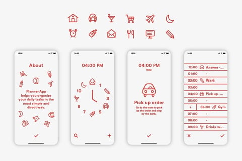 Illustration and Icon Design project