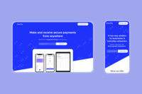 Easy Pay - FinTech Website Redesign