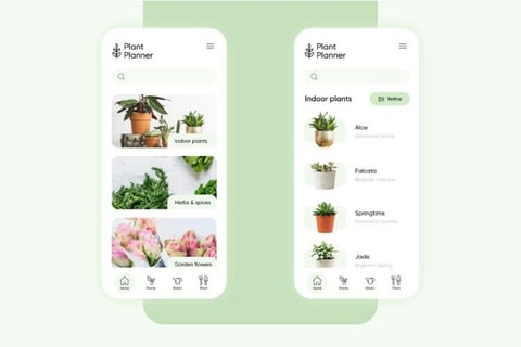 Plant Planner Mobile App project