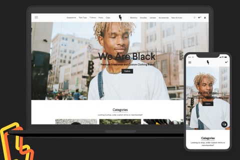 Purpl Energy: eCommerce Fashion Website project