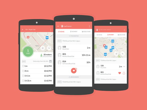 LiveTransit App project
