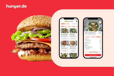 Hunger.de iOS Android App project