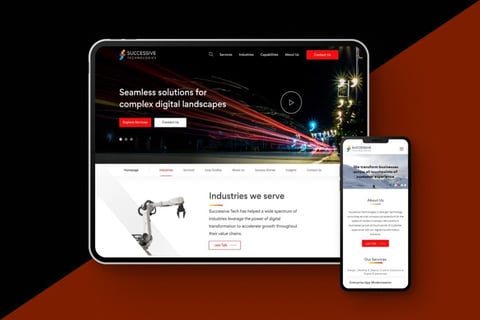 Successive Technology | WordPress Business Website project