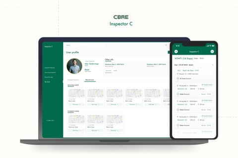 Property Web App for CBRE project