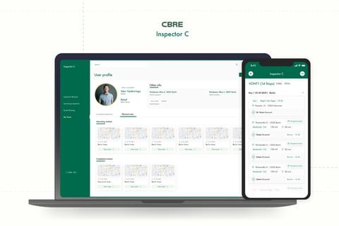 Property Web App for CBRE project