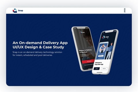 Snap | On-demand Delivery Service project
