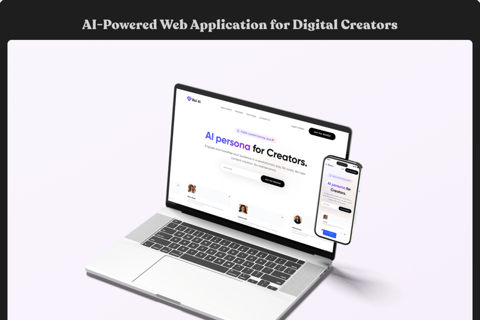 AI-powered Web Application for Digital Creators project
