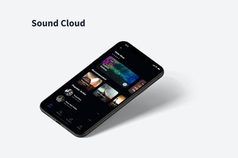 Sound Cloud Music Application project