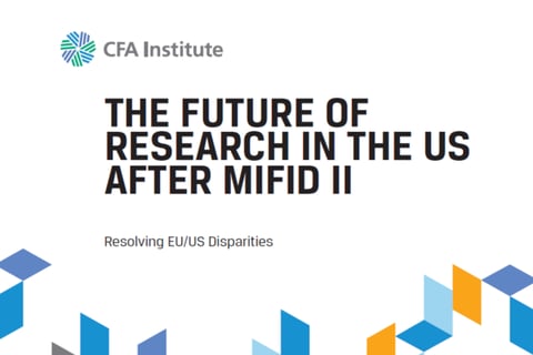 The Future of Research in the US After MiFID II: Resolving EU/US Disparities project