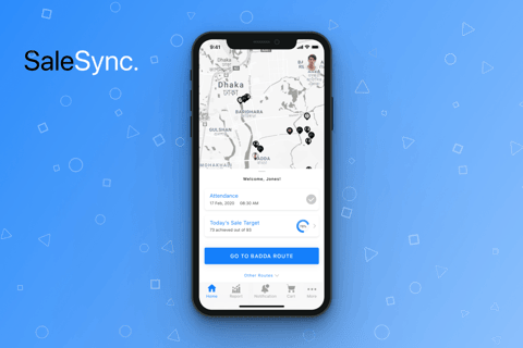 SaleSync | Secondary Sales App for Sales Representatives project