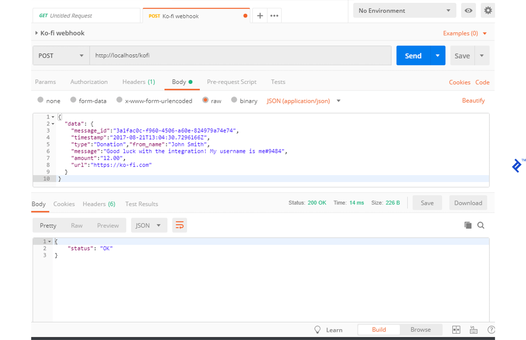 Testing with Postman