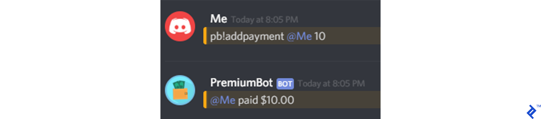 Interacting with the bot