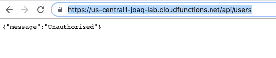 Firebase Authentication API