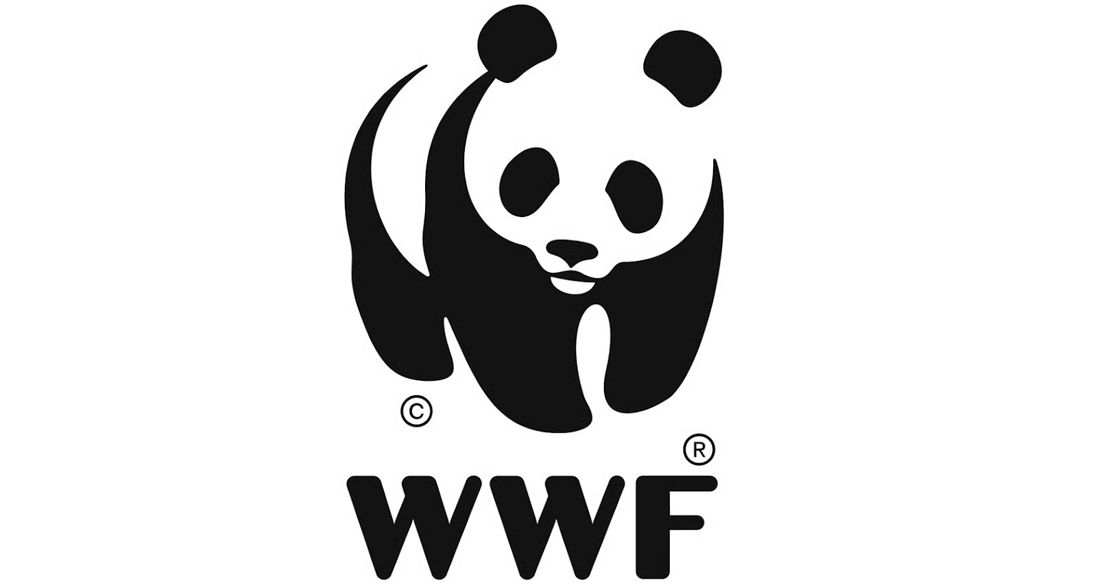 World Wildlife Fund logo featuring a stylized black-and-white panda above the letters “WWF.”