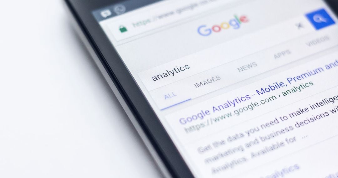 Google search bar on a phone