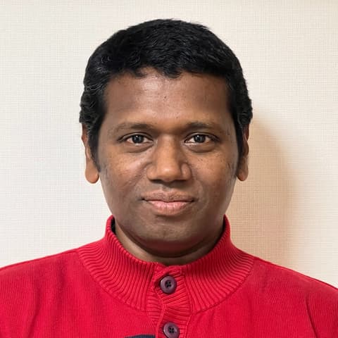 Arulsamy Sahaya Joe Anand, Project Manager in Tokyo, Japan