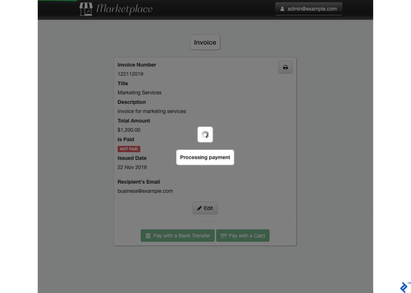 Card Payment Processing