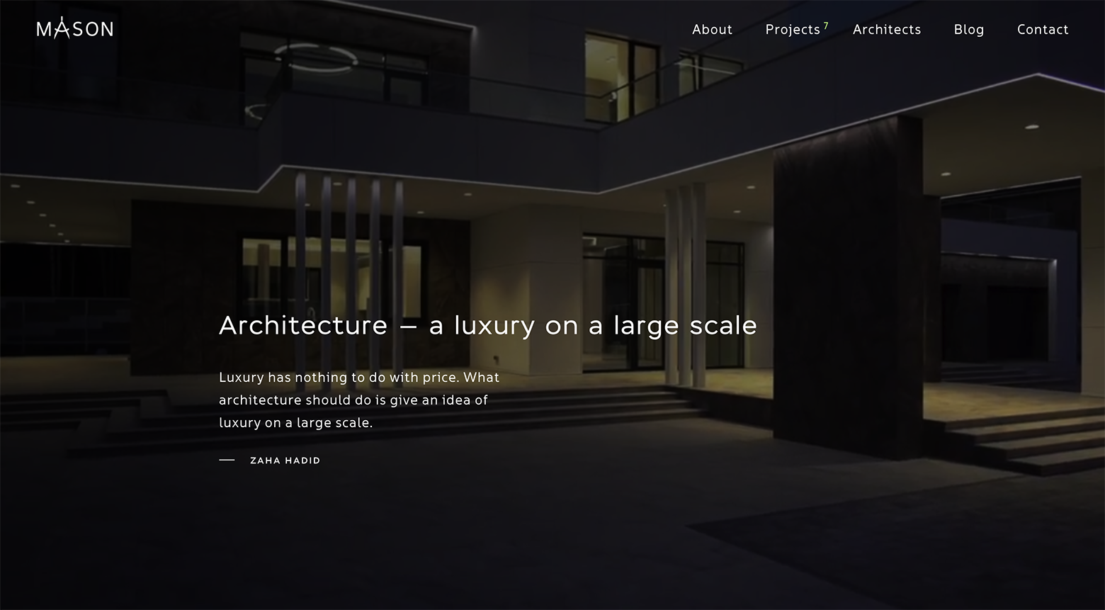 Minimalist web design, one of the UX trends 2019