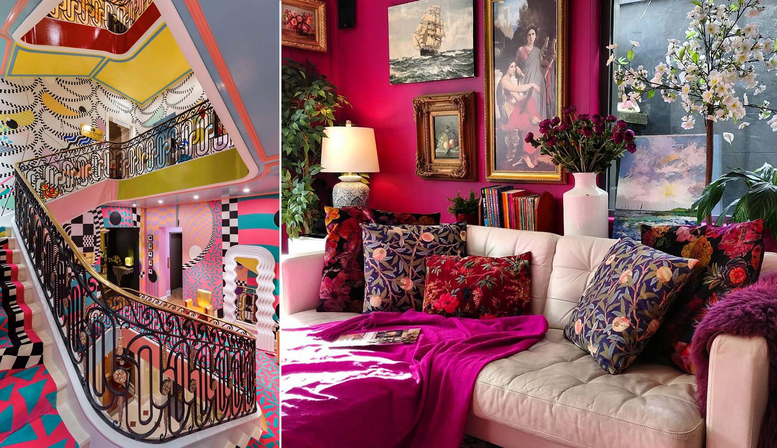 Maximalist design interiors can be linked to the next big trend in UX design as well