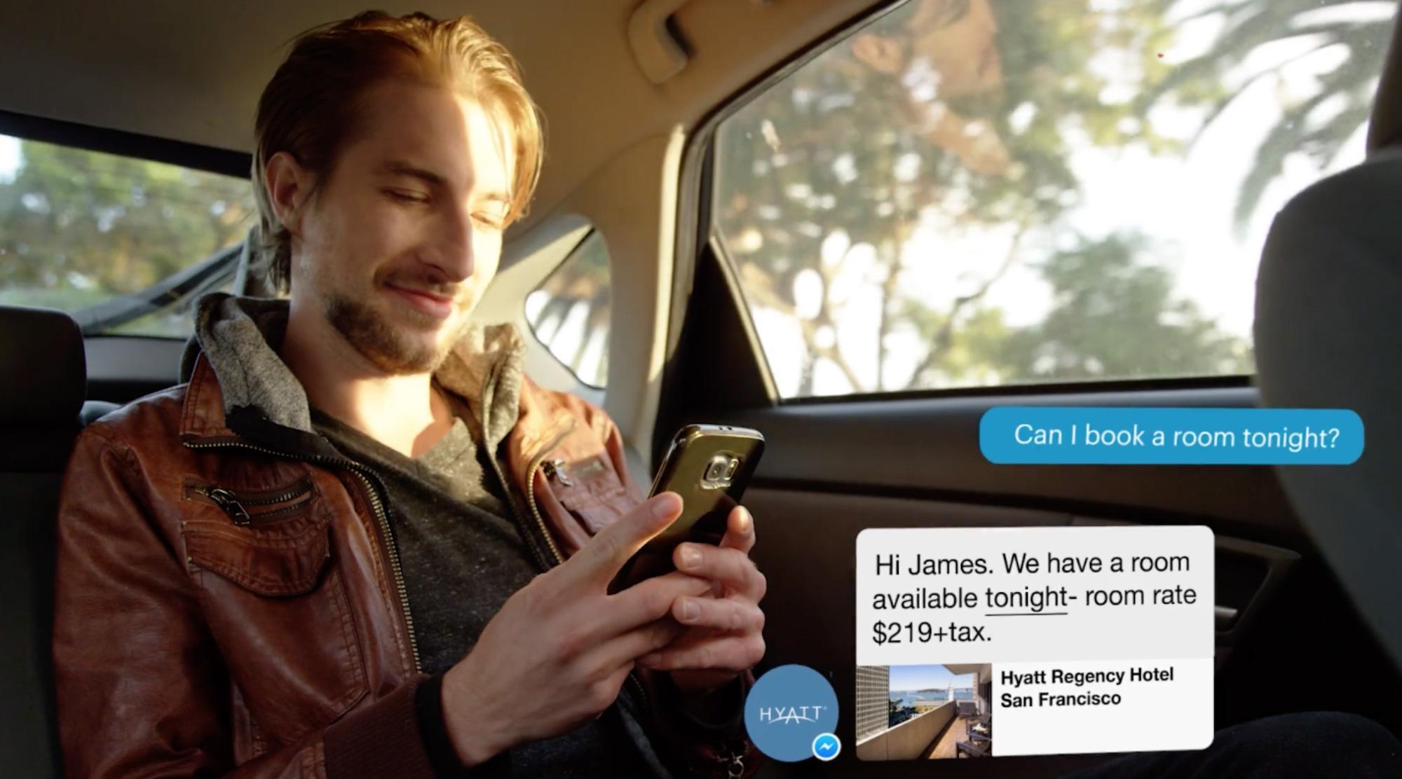 Chatbots with which travelers can make hotel room reservations are one of the latest UX trends