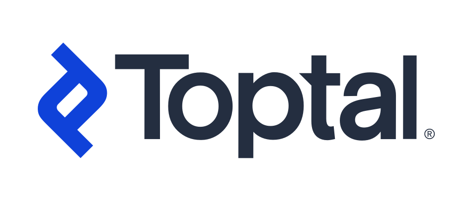 Older brand variation of Toptal Logo