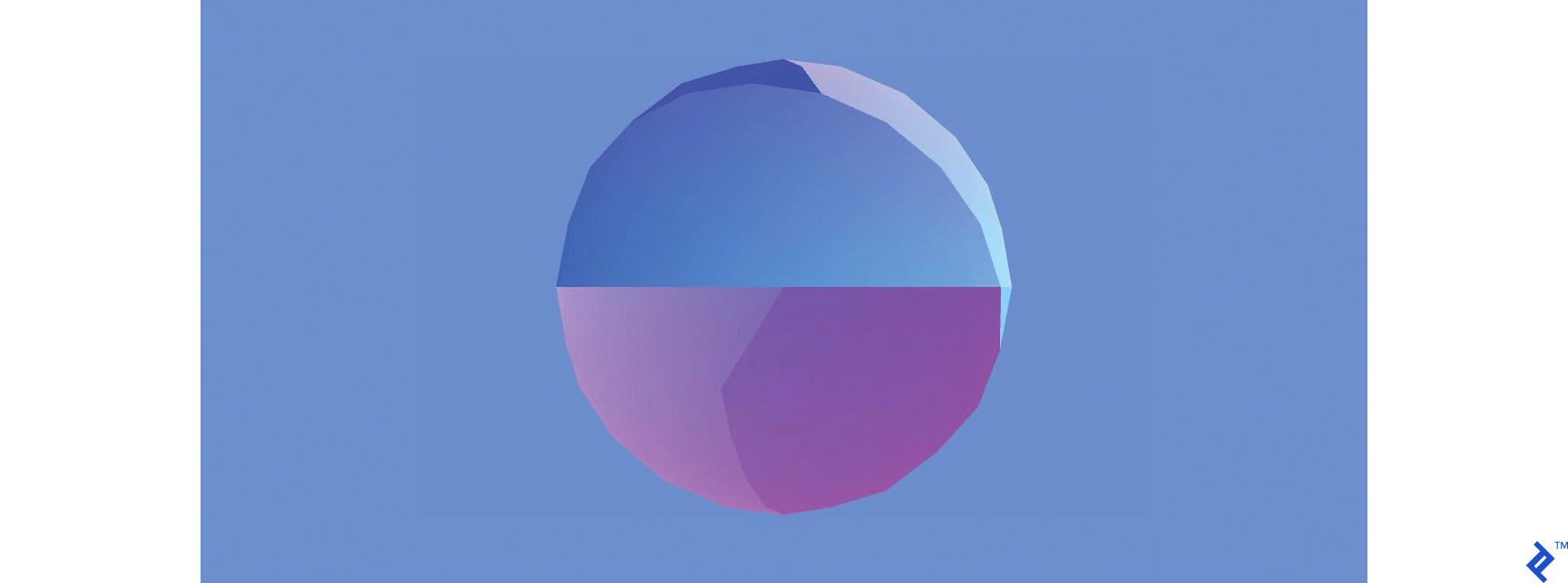 Object drawn on the canvas, with colors depending on UV coordinates