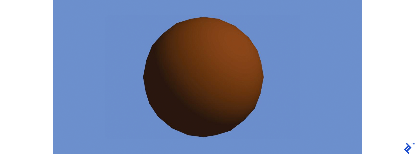 Brown object with sunlight and ambient light