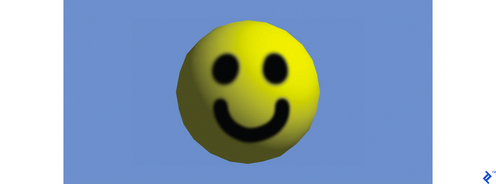 Textured object with lighting effects