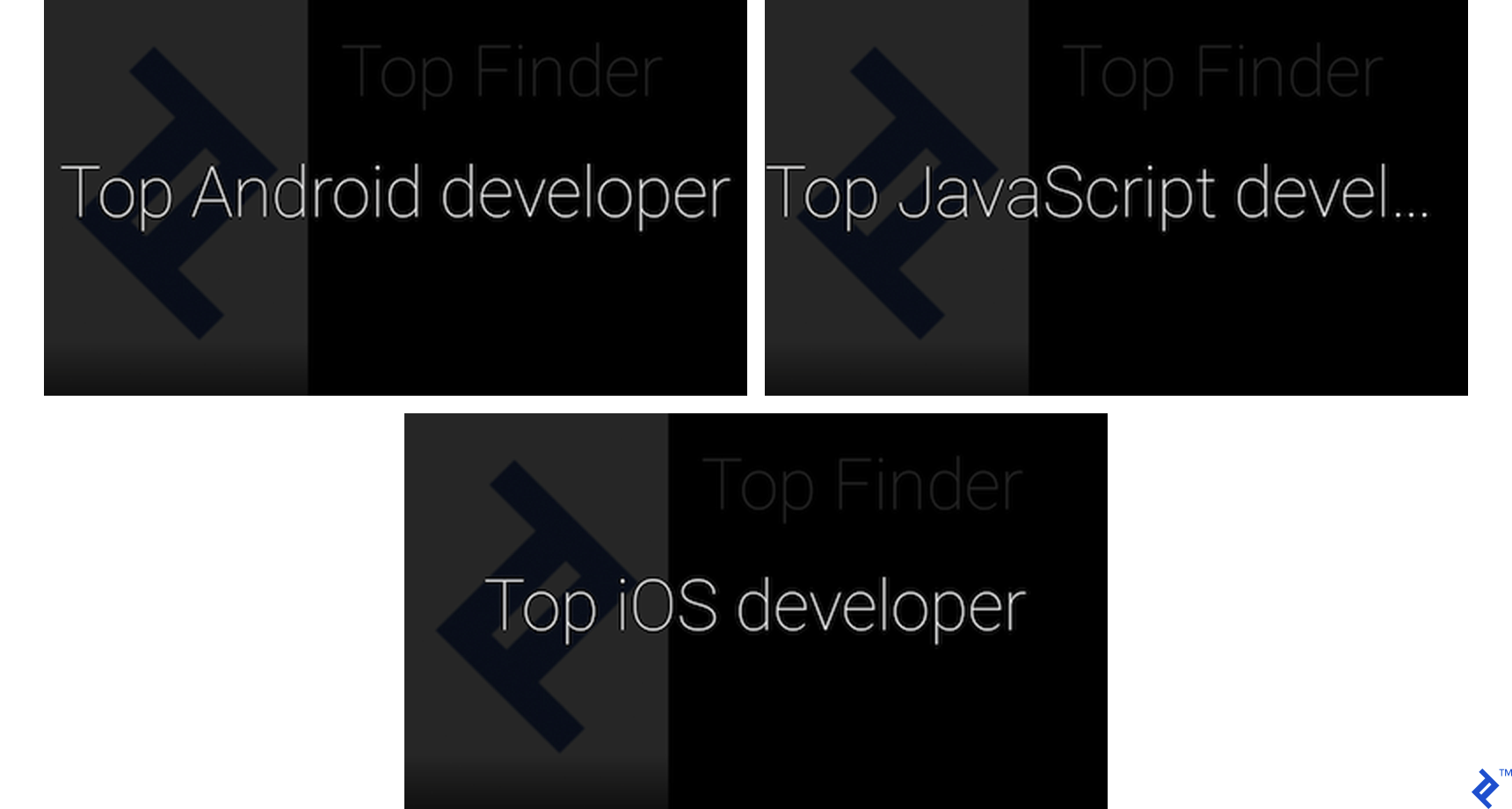 Here are voice commands to pull up top developers on the Glass screen.