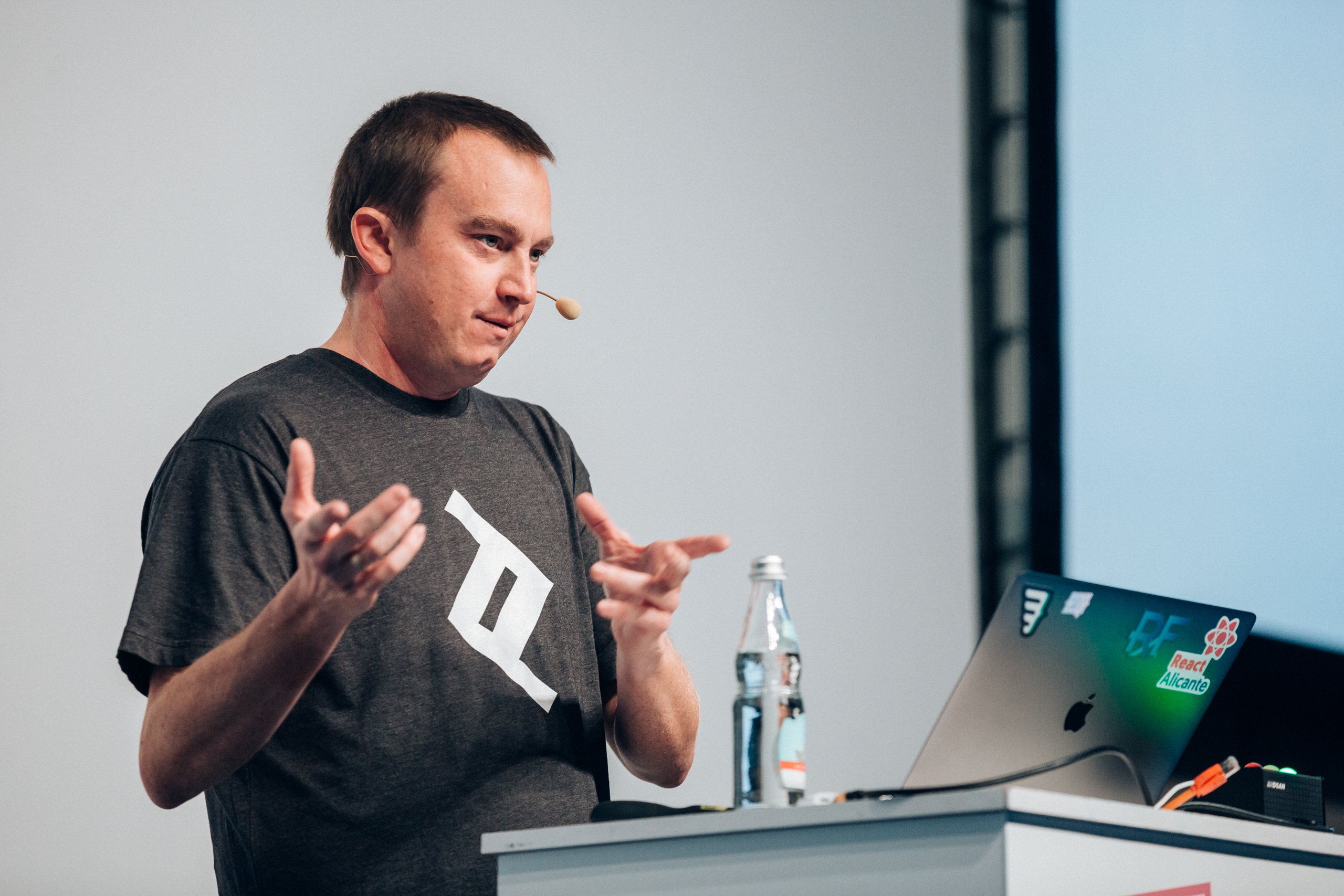 Erik Rasmussen speaking at a recent conference