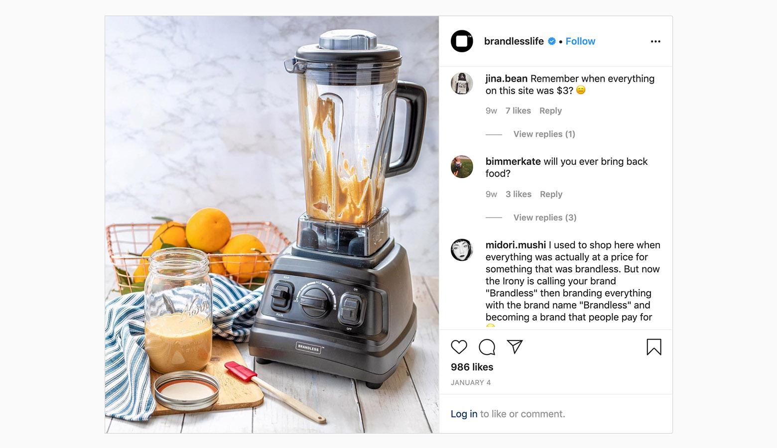 Brandless company