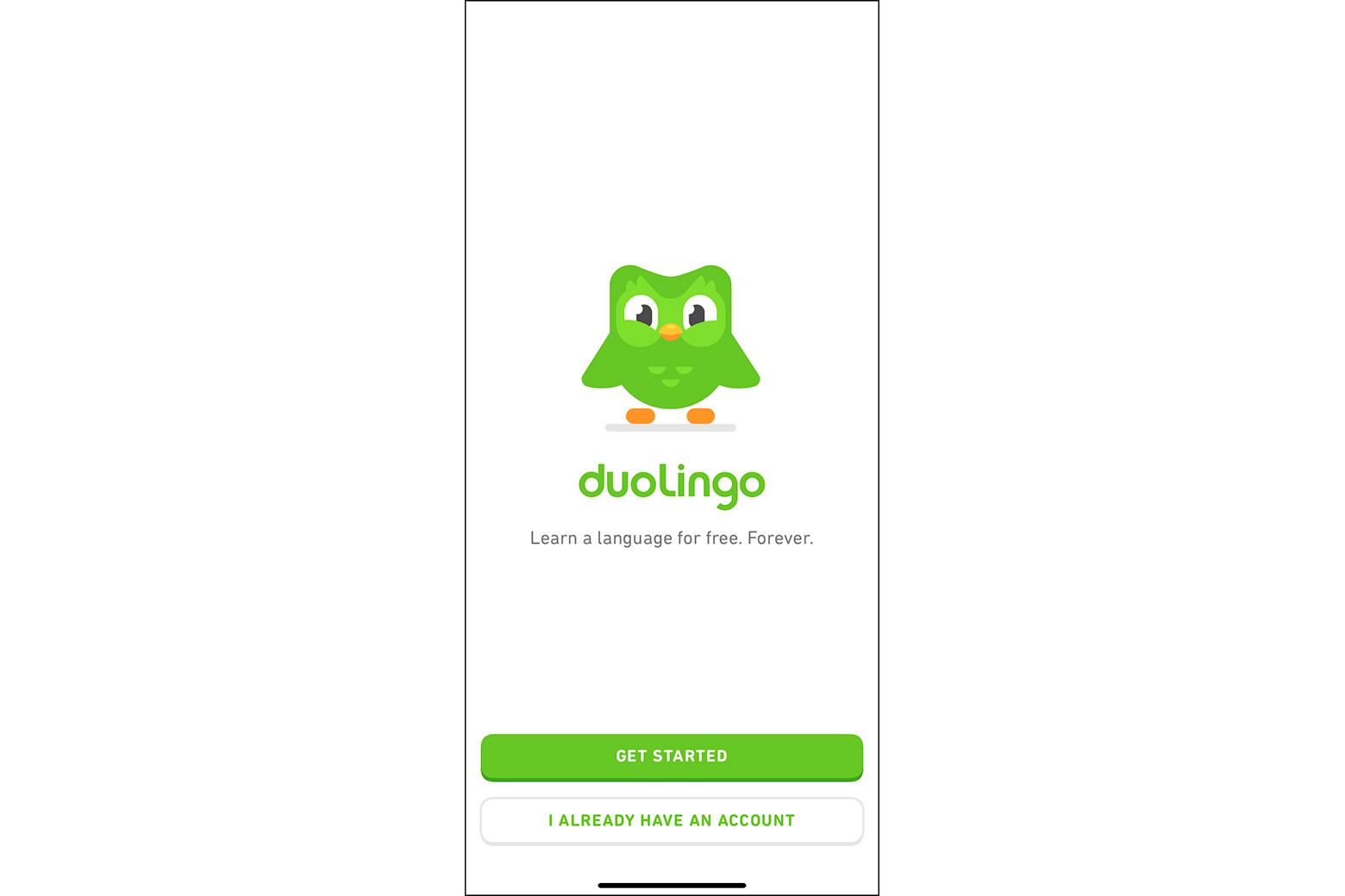 Duolingo’s onboarding UX is user-friendly and simple