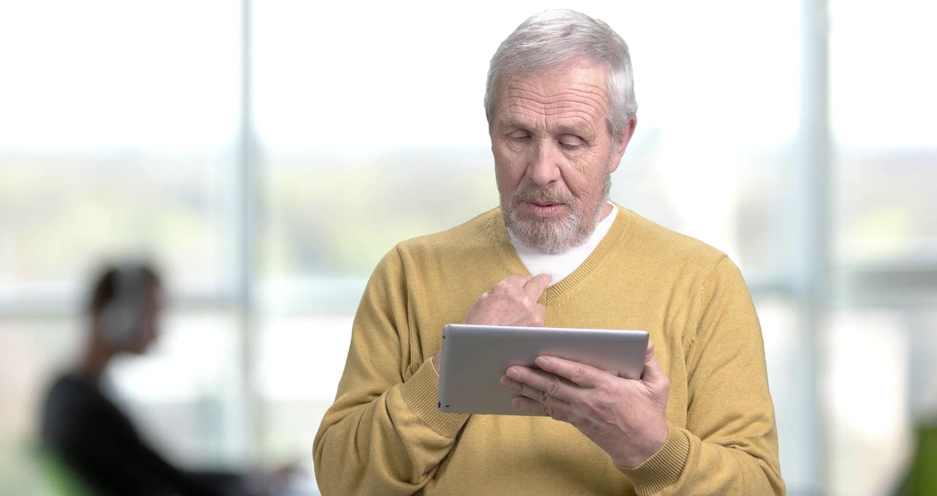 Interface design for older adults.