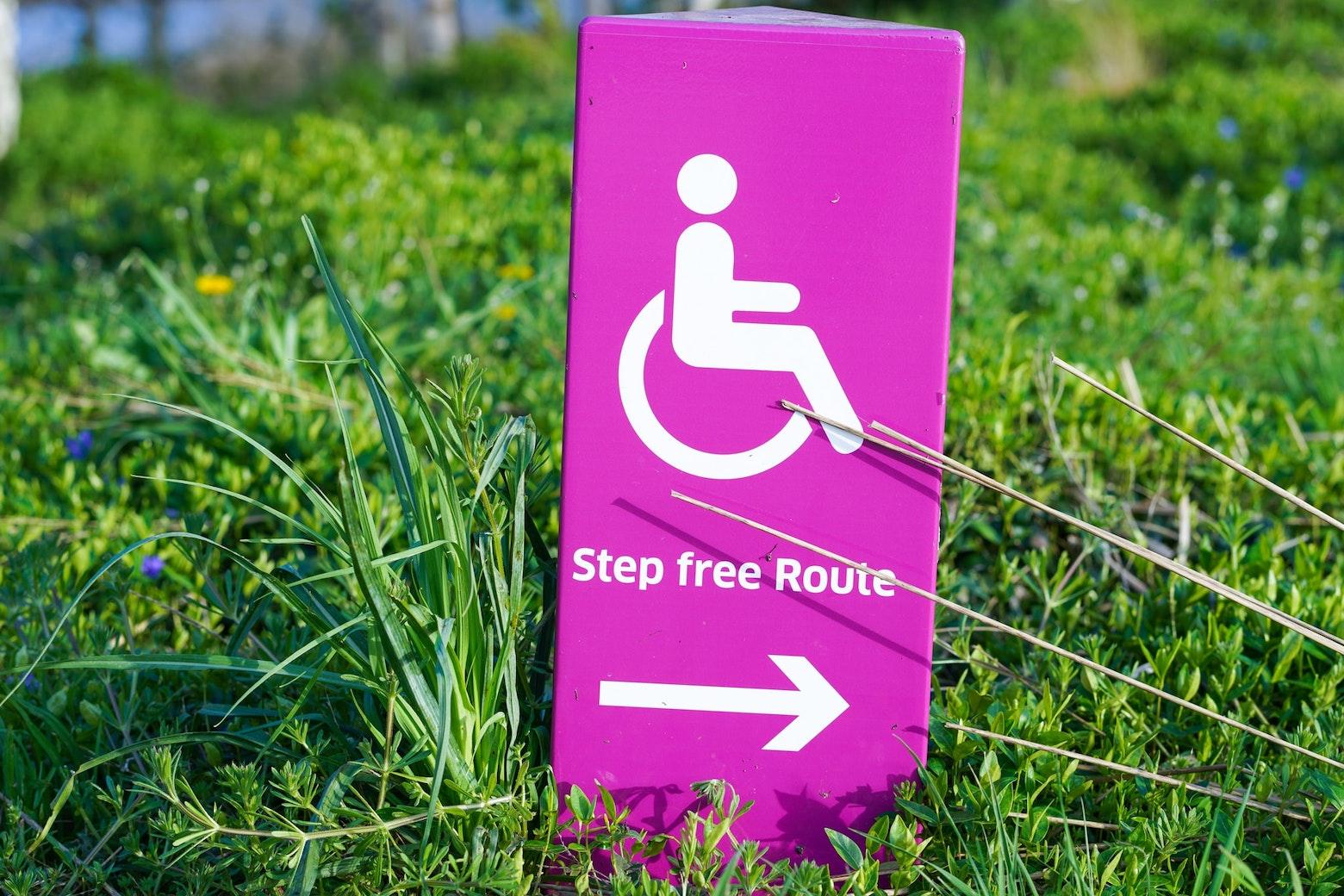 Accessible design focuses on people with disabilities