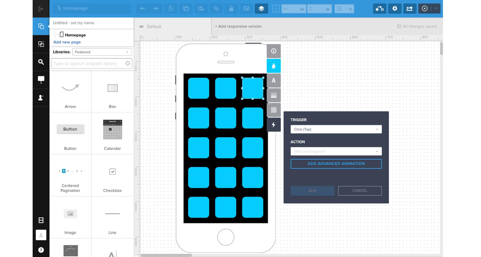 UXPin is a design system with programmatic components and is a high-fidelity wireframe tool.