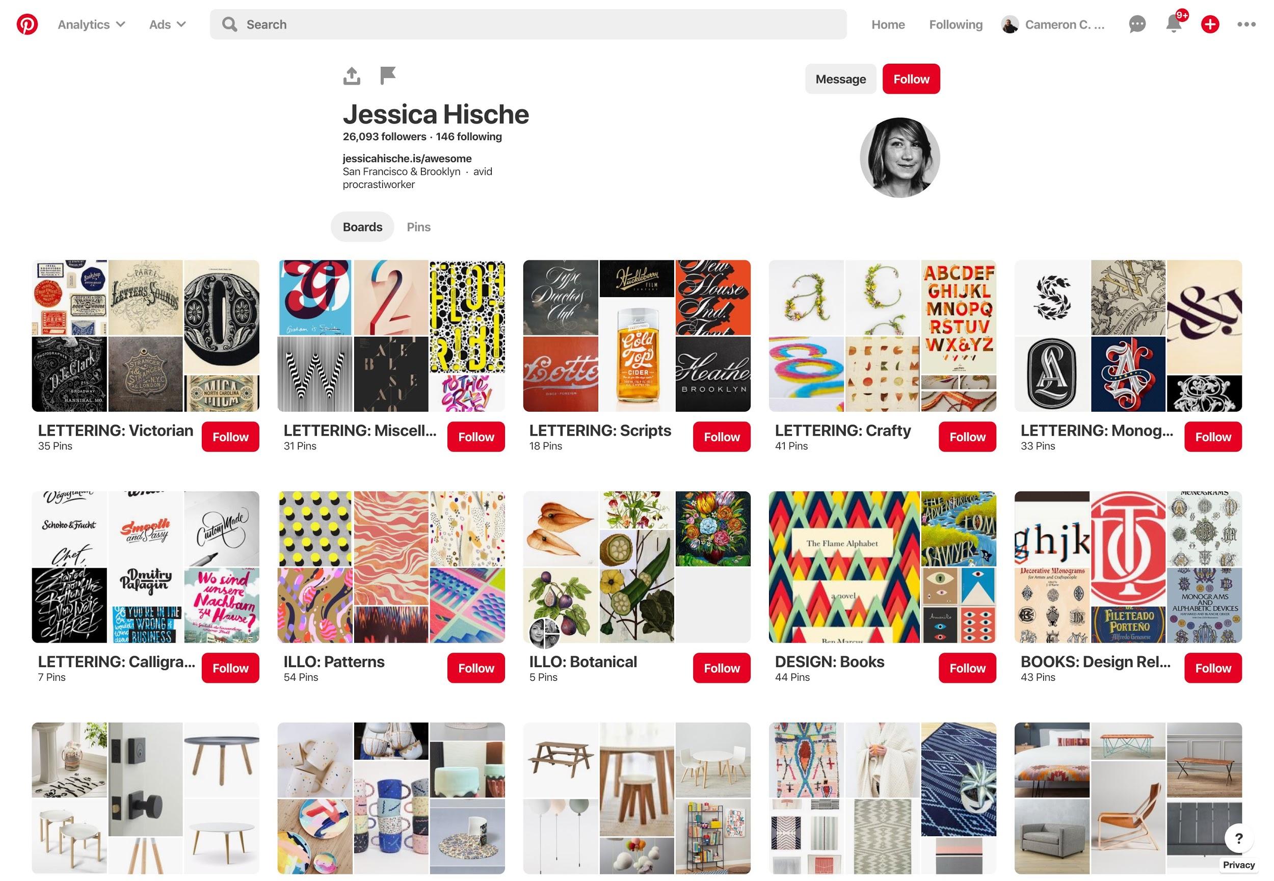 Pinterest design ideas.