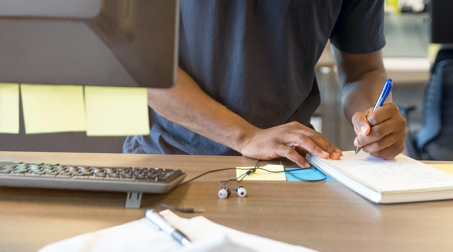 Writing a user story in user story development