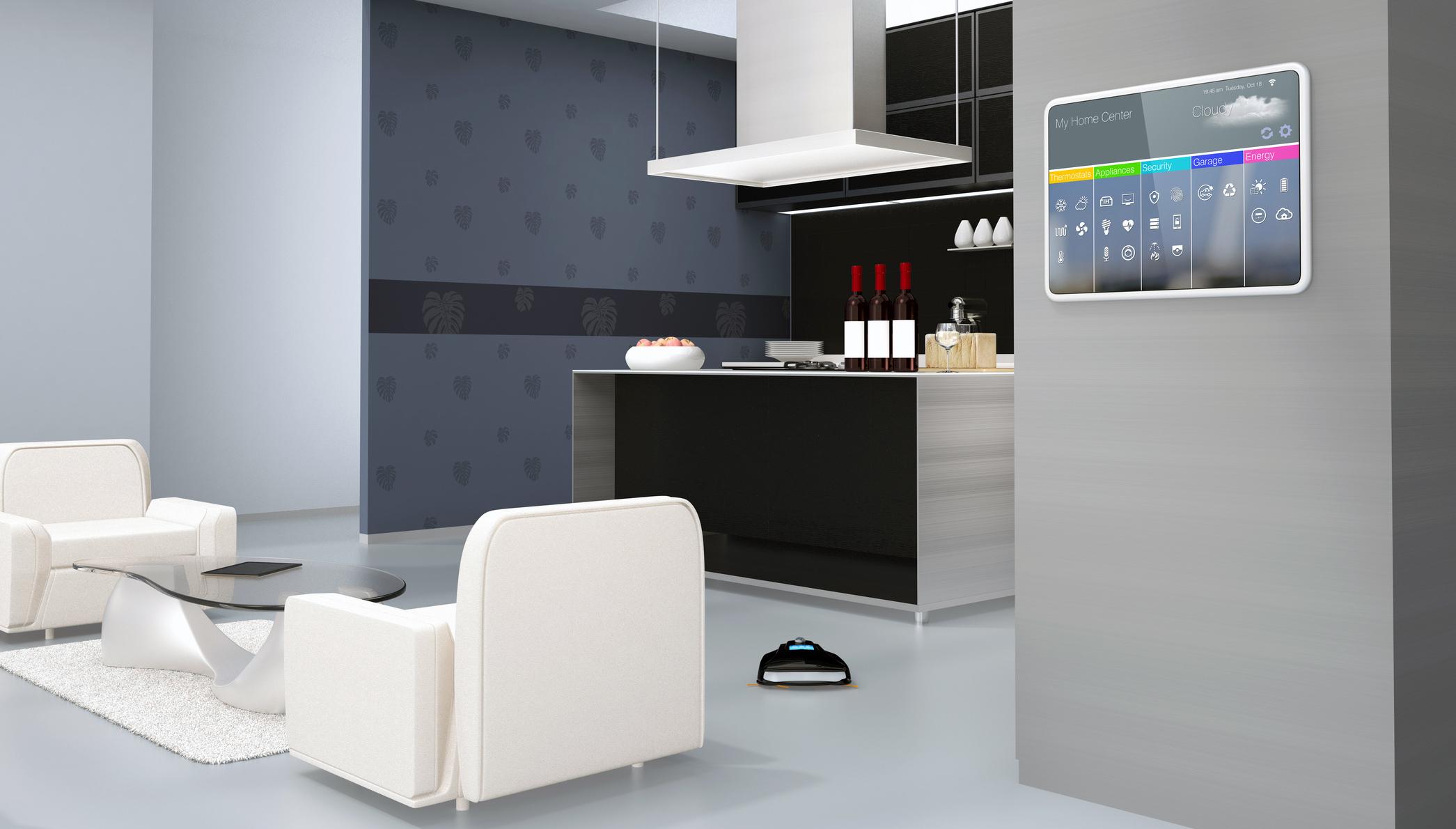 Internet of things smart home.