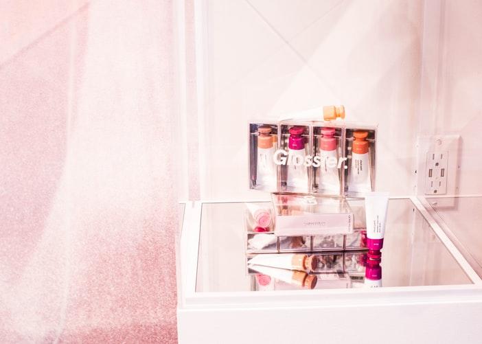 Glossier stock photo