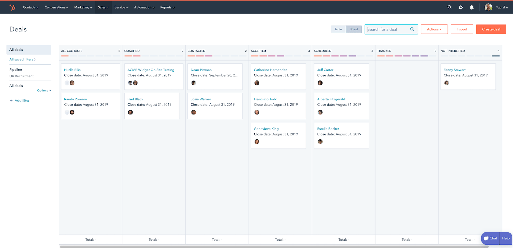 CRMs are a valuable user research recruiting tool.