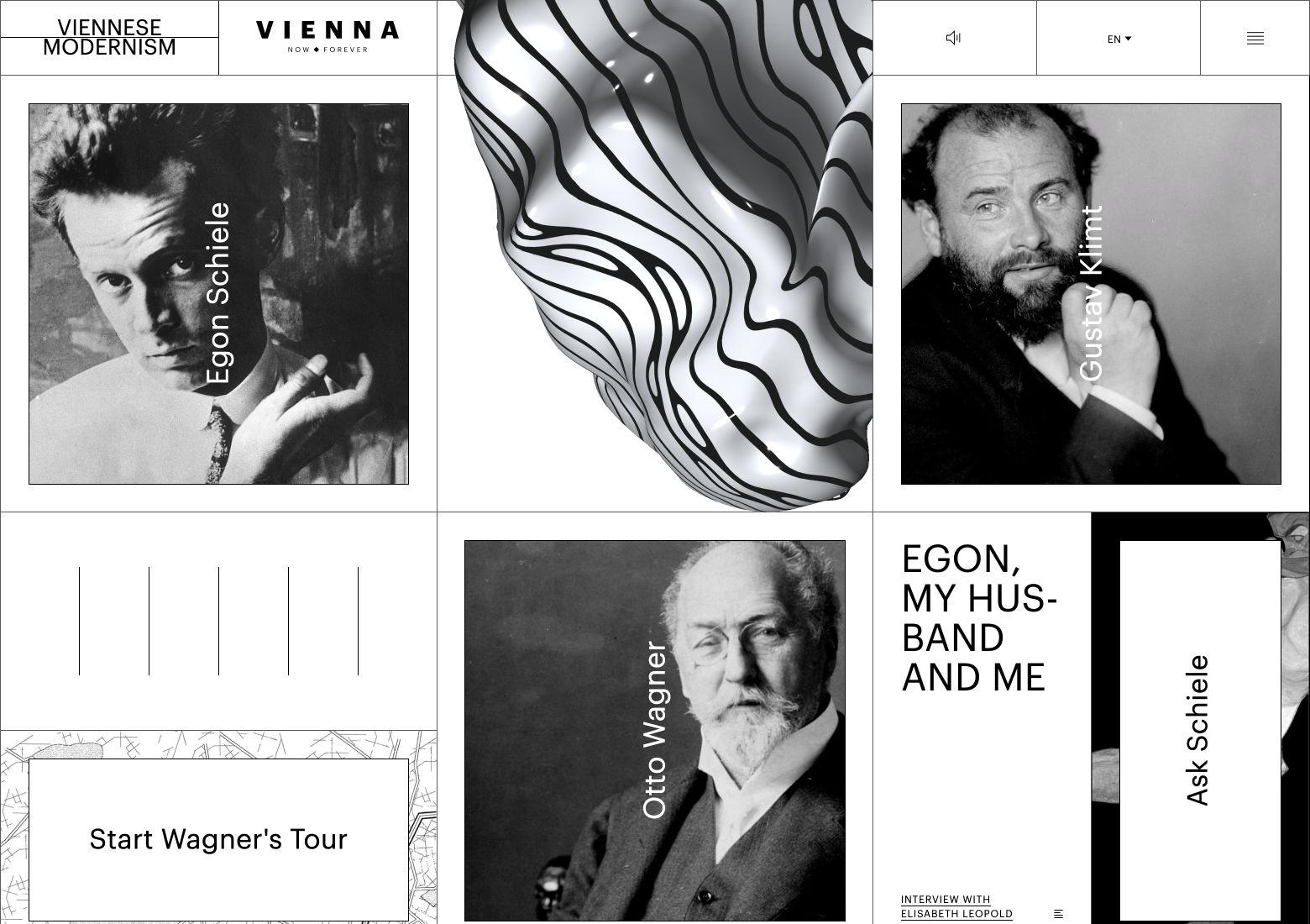 The use of grids is a basic website layout